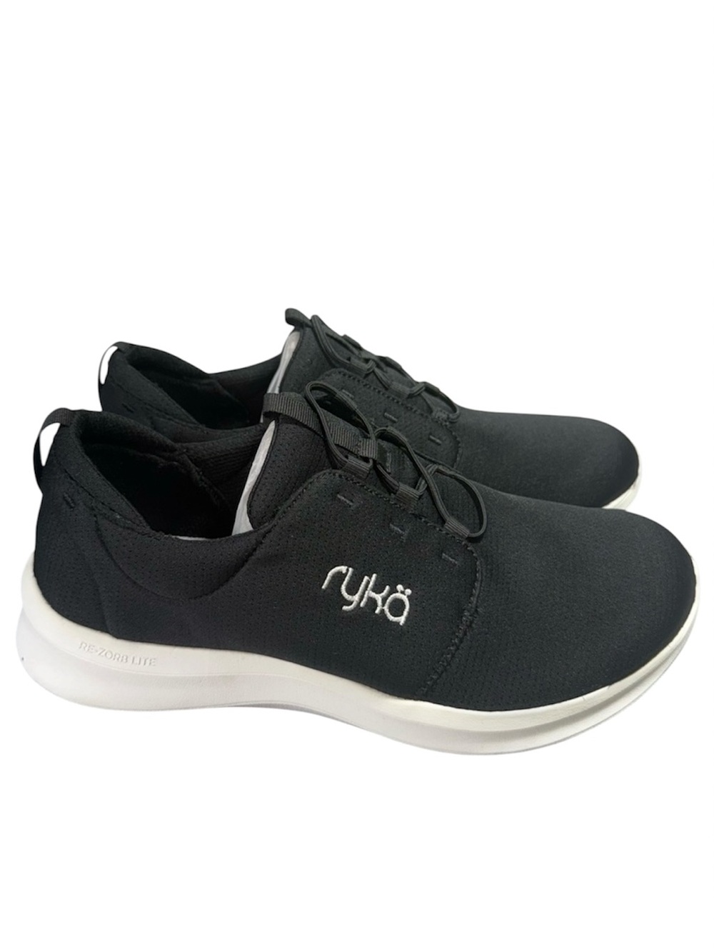 Ryka Ryka Renew Recovery Black Slip-On Bungee Athletic Sneakers